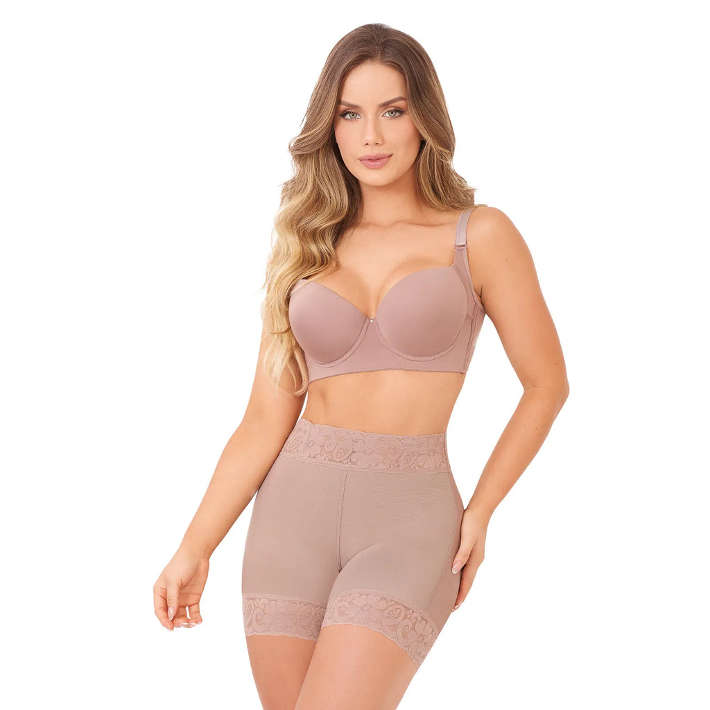 Short levanta glúteos con control abdomen y ajuste cómodo – Ann Chery 8101