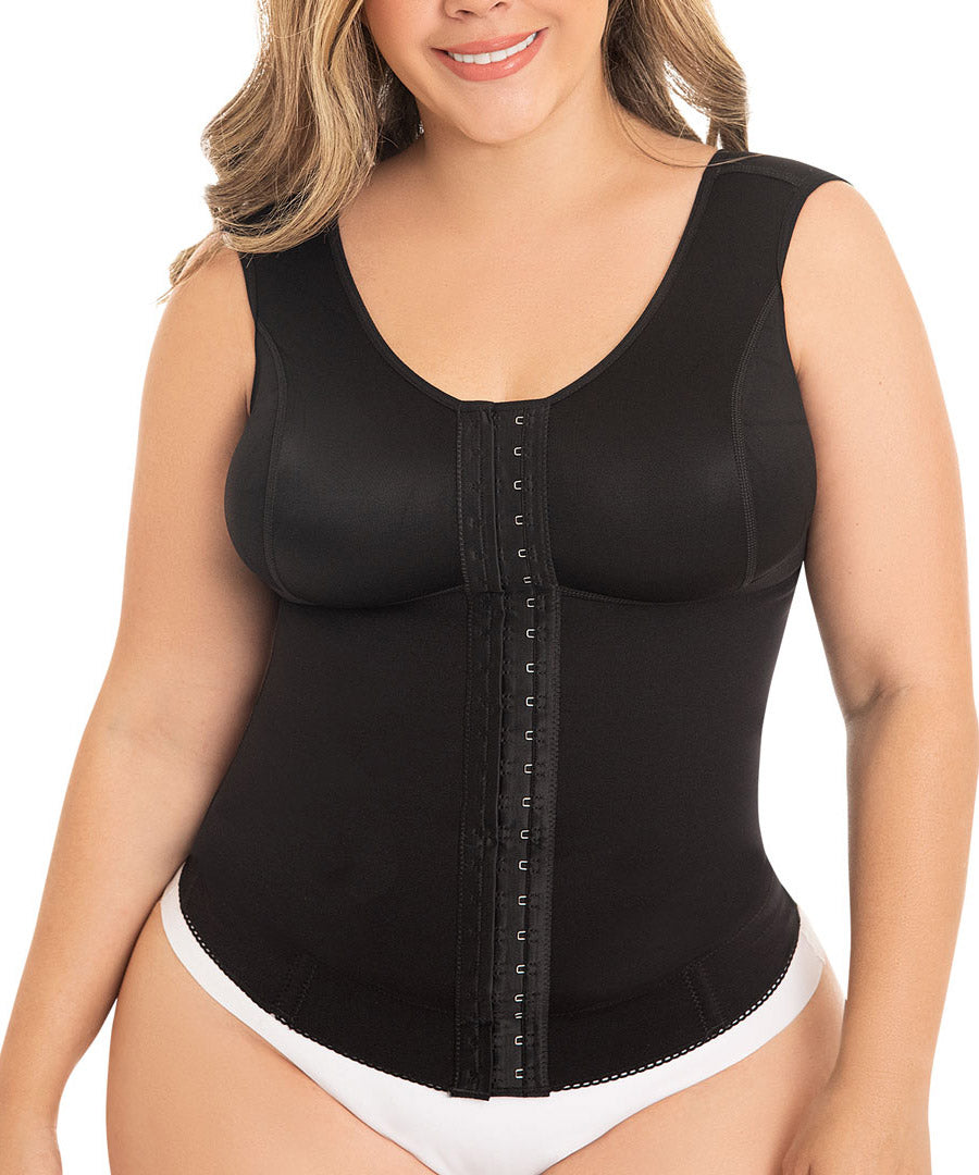 Blusa brasier control de abdomen BL0820 de Fajas M&D®