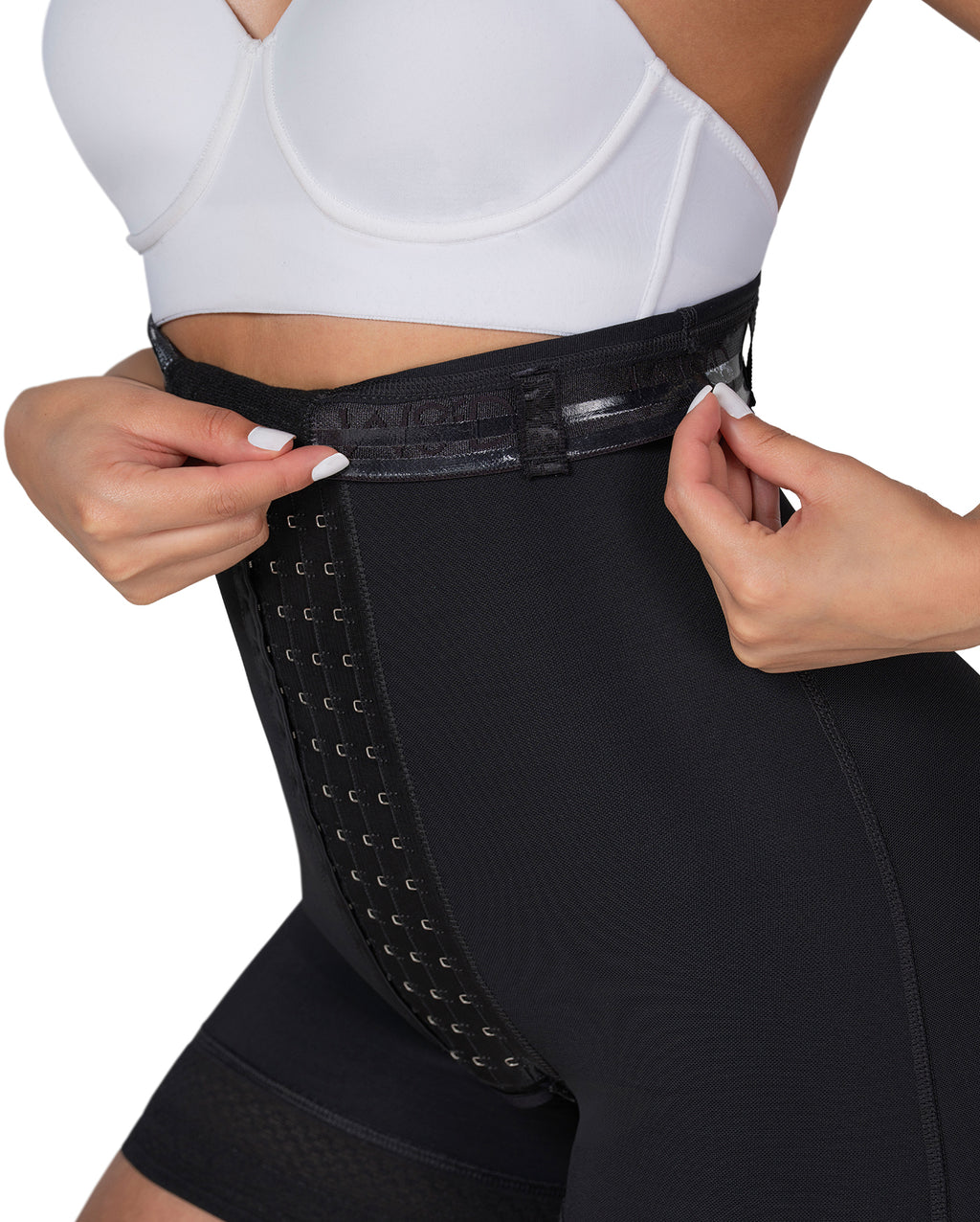 Faja corta strapless realce invisible Fajas MyD F-30466