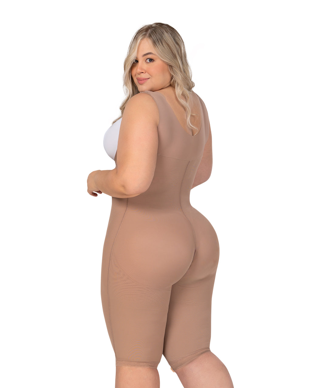 Faja larga espalda cubierta realce invisible Fajas MyD F-30475