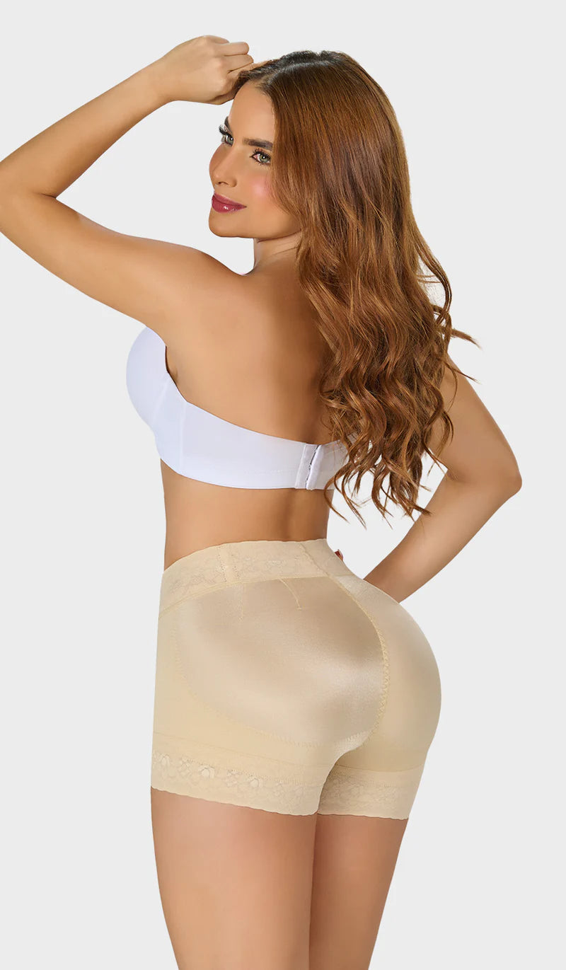 Short extracorto con talle bajo, S0211 de Fajas MyD