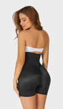Extra short shorts, extra high waist, with abdominal reinforcement SXA0216 by Fajas M&amp;D®