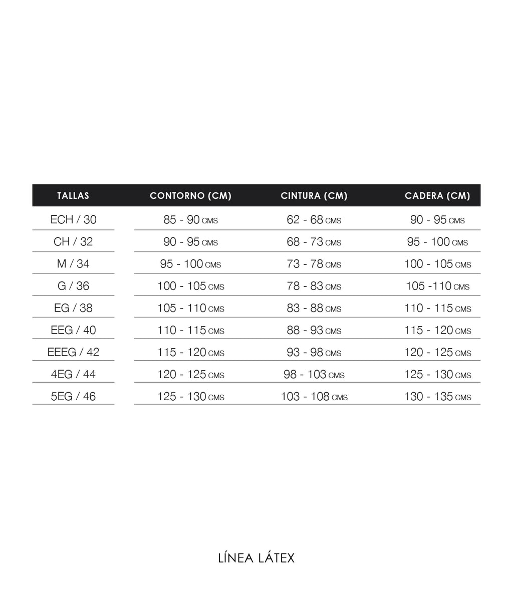 Ceinture en latex classique Ann Chery® 2025